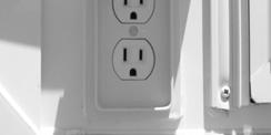It may have additional electrical outlets wired through, and protected by, the GFCI. Its function is to reduce possible injury caused by electric shock.