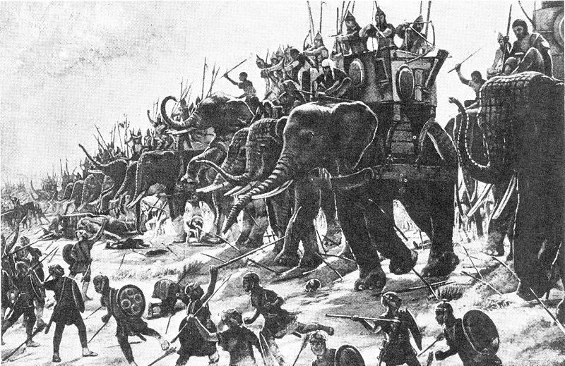 The Battle of Zama Carthage had to respond,which brought back Hannibal from