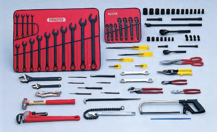 5 Screwdrivers 18 Wrenches 15 Miscellaneous 7 Striking & Struck 80 Pieces 4 Pliers 80 PC. RAILROAD PIPEFITTER S SET 3 8", 1 2" Drive. 9969 SET NO.