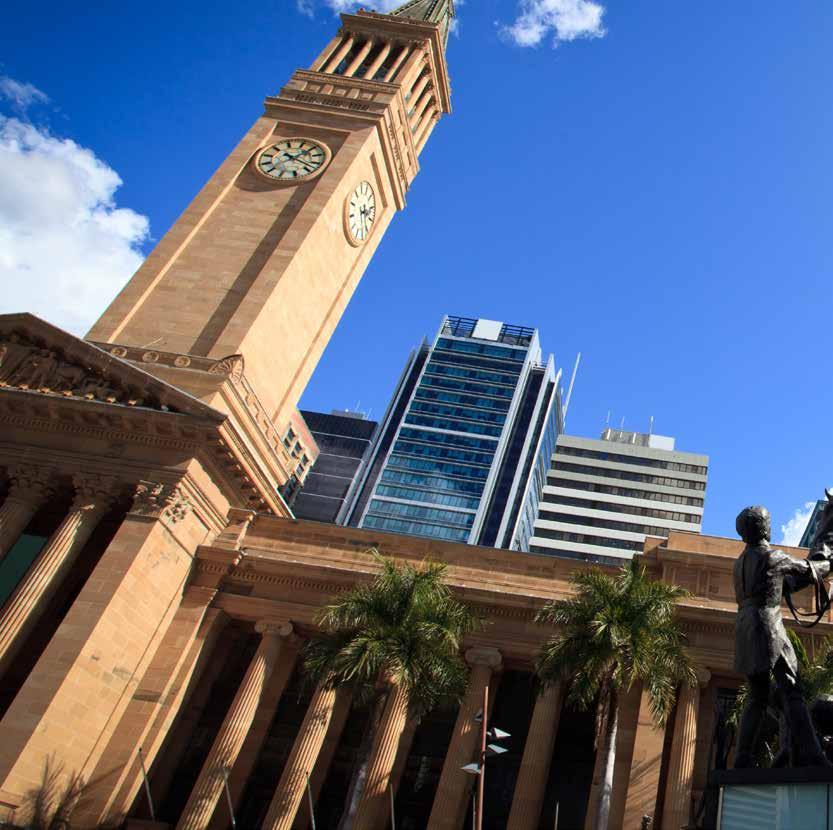 BRISBANE Brisbane is one of the country s major business hubs, with huge resource sector investments and a thriving services industry positioning the City for significant growth over the next two