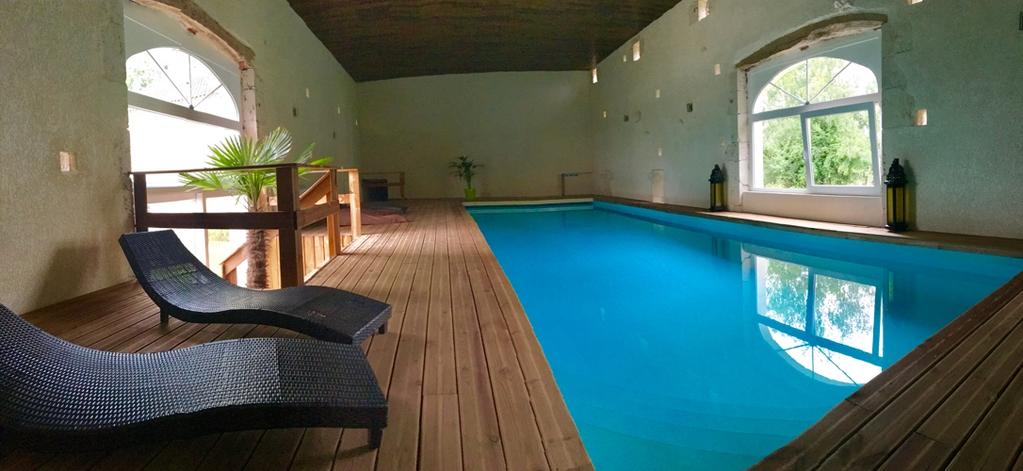 There are plenty of opportunities to relax at the Moulin de Jouenery and Spa and enjoy the 7ha of beautiful grounds, large swimming pool, Spa, Massages and lovely local walks.