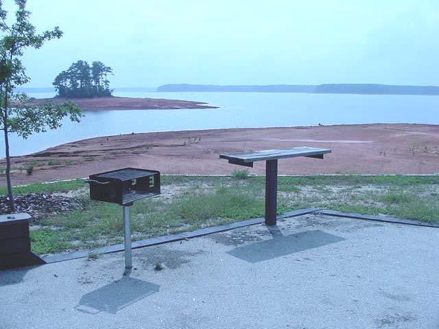 Photo I-11. Utility table. J. Strom Thurmond Lake, SC.