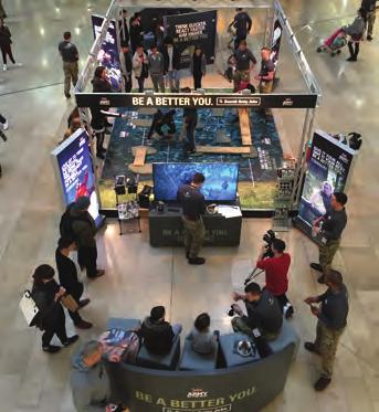 prime mall space dedicated to promotions, allowing you to expose your product or brand to thousands of customers daily.