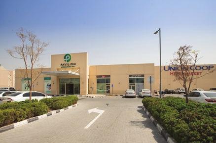 Adjacent to Warsan Village is International City Pavilion, a shopping and dining destination, which features a hypermarket, restaurants, cafés and retail stores, as well as convenience stores and