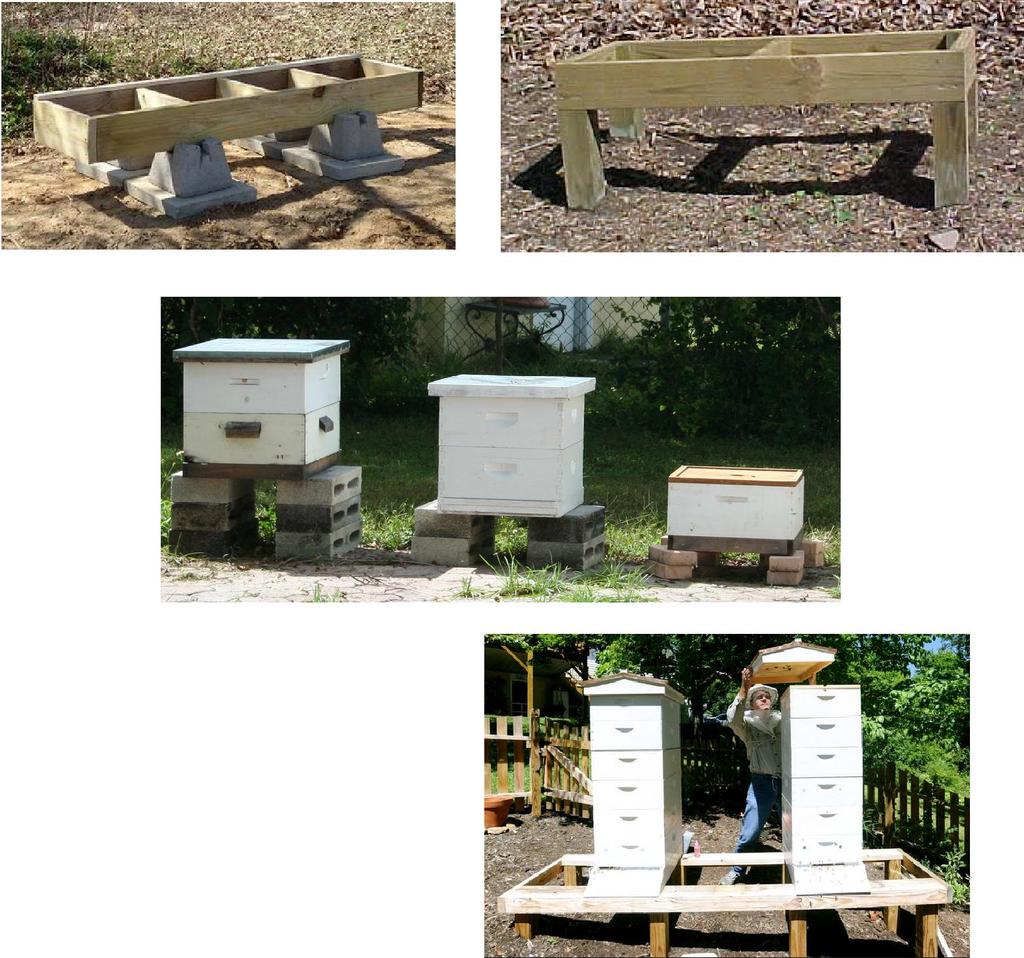 Hive Set-Up Hive Stand - Off The Ground - Easy On Your Back