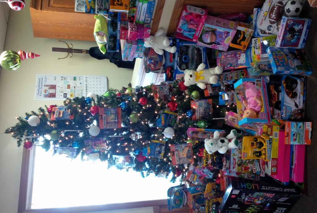 13th) This year we were happy to be able to reward the generous people who donated toys to the Toys for Tots drive by giving them one of our 30th Anniversary