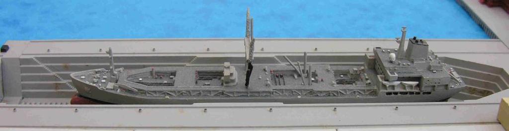 Hobby Boss Skywave drydock with RFA Bayleaf (Skytrex Triton 1250) An impressive series of 1/1250 models which may be built waterline or full hull.