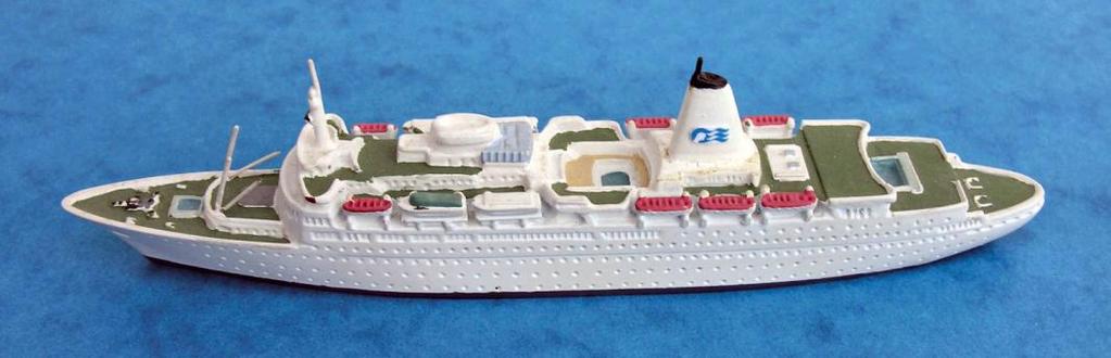 Helvetia Degen Sea Princess (P&O Princess, 1979) High quality resin models covering a wide variety of types but with only some 40 releases, and a predominance of foreign merchant ships; of interest
