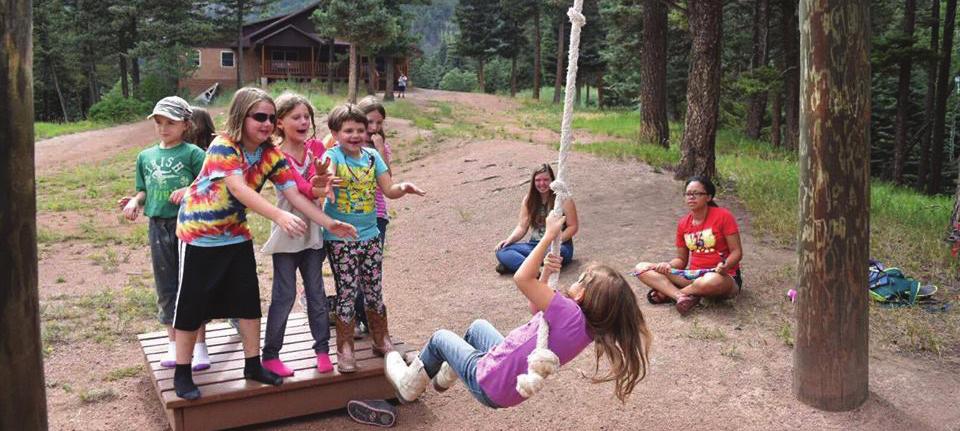 Campers learn to respect differences and live together as part of a