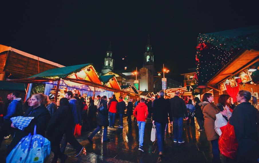 Popular Festive Treats LEEDS GERMAN CHRISTMAS MARKET - CREDIT ZAGNI PHOTOGRAPHY FOR LEEDS CITY COUNCIL Some of the most popular stalls