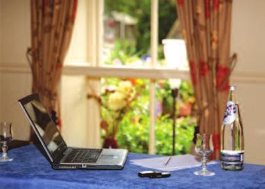 At our hotel you can get away from the everyday routine and enjoy a different view of conferencing.