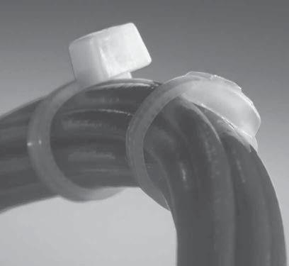 T&B Low-Profile In-Line Fasteners This fastener design from Thomas & Betts is ideal for use where precision bundling is required and clearance is a necessity.