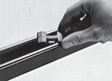 Just two sizes can accommodate virtually all of your cableto-masonry clamping needs. Quick, easy installation without adhesives or epoxies.
