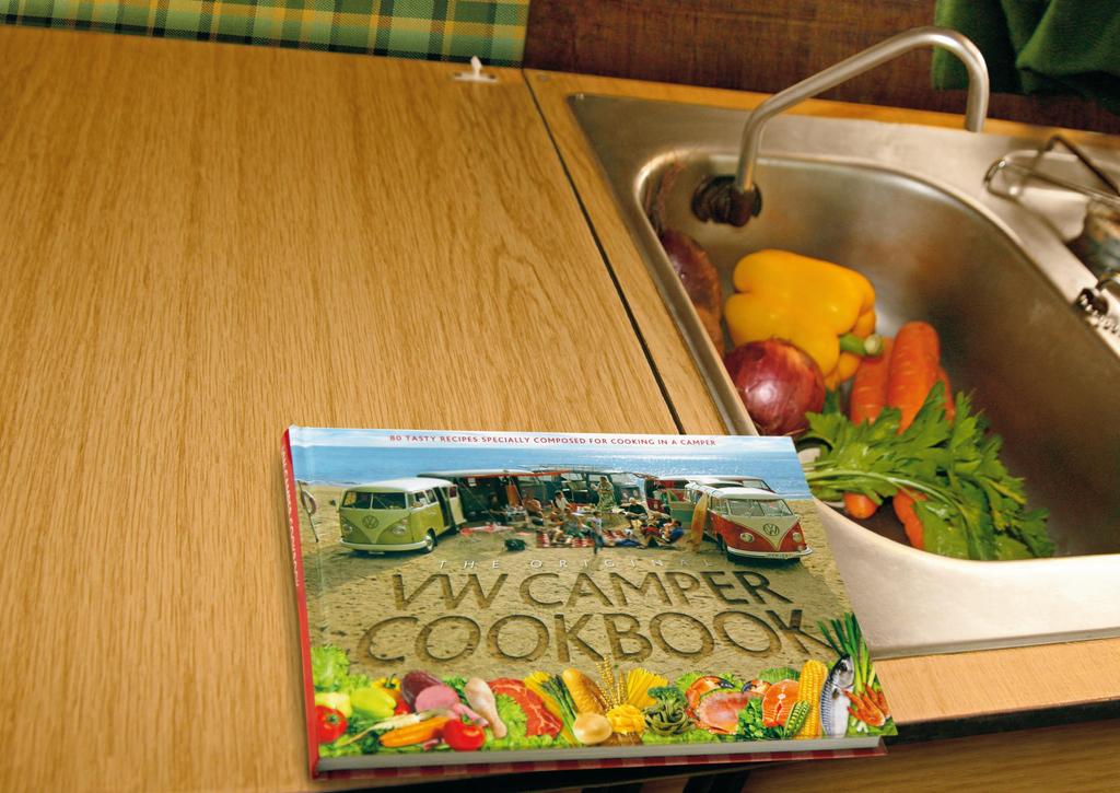 Welcome to the world of VW Campers! Feast your eyes on the coolest cookbook around.