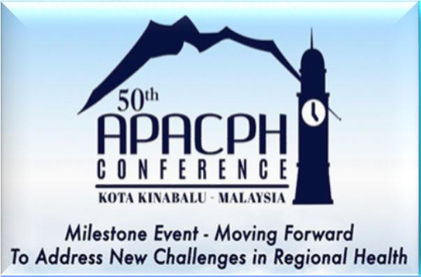 50 th Asia-Pacific Academic Consortium for Public Health Conference 2018 WELCOME Asia-Pacific Academic Consortium for Public Health (APACPH) is a nonprofit Corporation which has a vision to achieve
