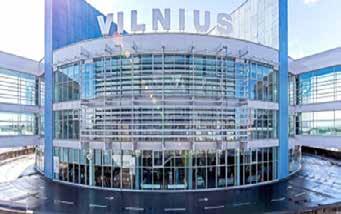 Vilnius International Airport, located in the southern part of Vilnius city (less than 15 minutes away from the city centre), is the largest airport in Lithuania.