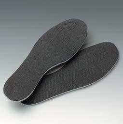 Takes the shape of each foot with wear for custom support. Comes in wide widths that can be trimmed for narrow boots.
