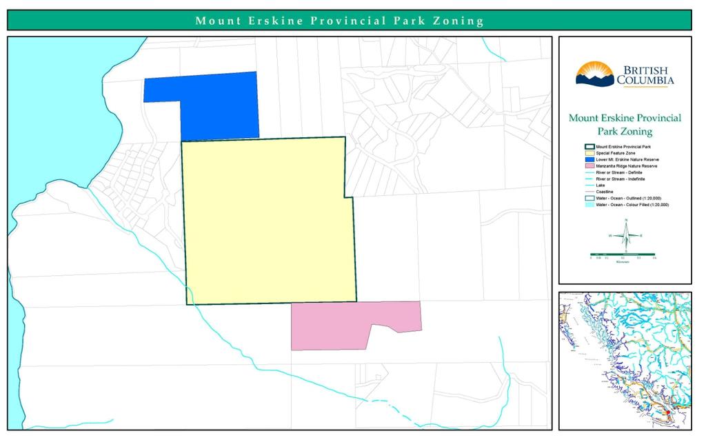 3.3 Zoning BC Parks uses zoning to assist in the management of protected areas.