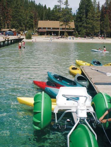 Rocky Mountain Idaho s Playground Sawtooth National Recreation Area is Ground Zero for outdoor recreation BOB & LYNN DIFLEY You can rent whatever floats your boat at Redfish Lake Marina