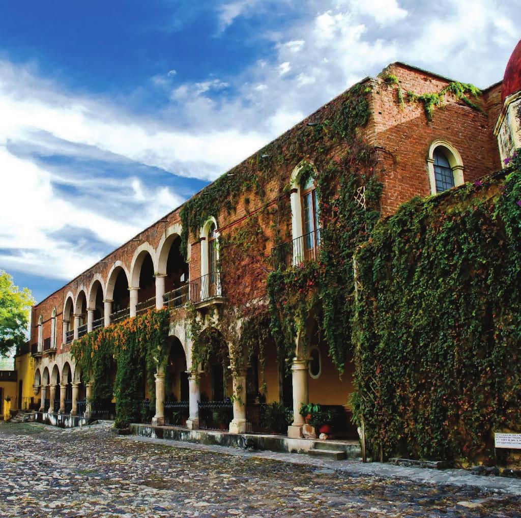 GUANAJUATO Run by Orient-Express, Casa de Sierra Nevada is surrounded by gardens and courtyards, offering a secluded sanctuary in the center of the city.