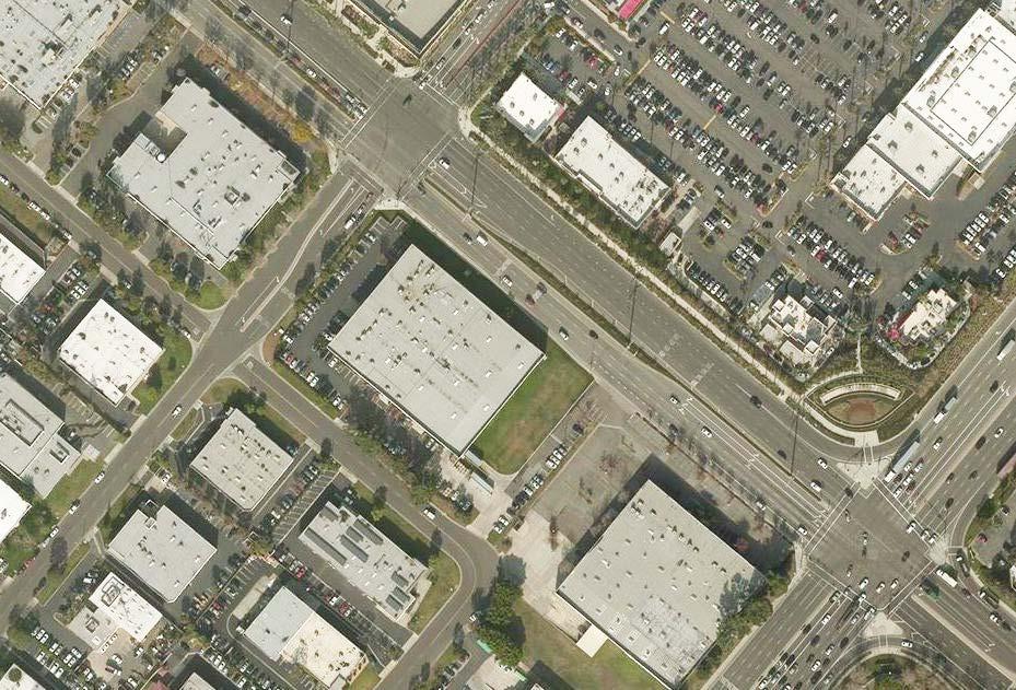Aerial The District Barranca Parkway Millikan Avenue