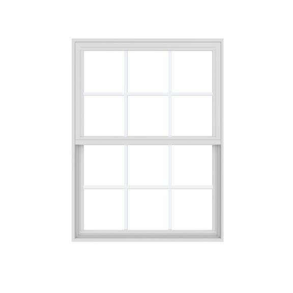 White Window - Colonial Grills in Escape Clay Window