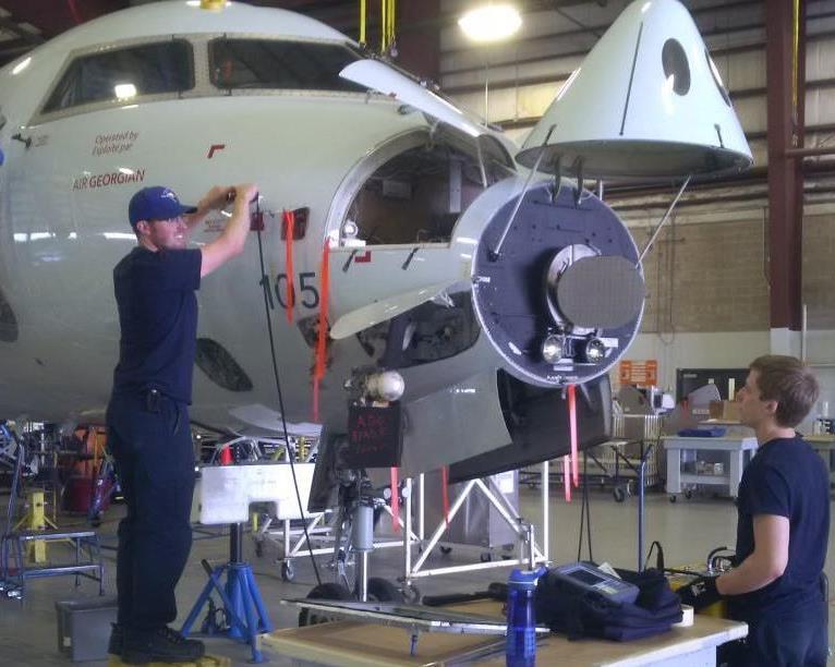 JAZZ TECHNICAL SERVICES Traditional heavy maintenance on Bombardier regional aircraft Five-year contract with another Air Canada Express partner Heavy maintenance checks on 14 regional jets Contract