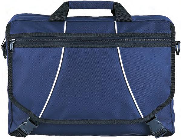 Exhibition bag 600D polyester satchel with adjustable shoulder strap, buckle