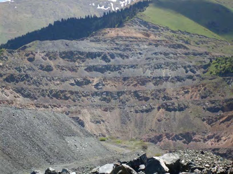 Mining development and problems of the biospheric territory Kyrgyzstan, Issyk