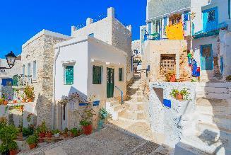 Accommodation is a comfortable hotel with pool. DAY 10 NAXOS VILLAGE WALKS Experience rural life in a Greek island after breakfast, visiting a number of picturesque inland villages.