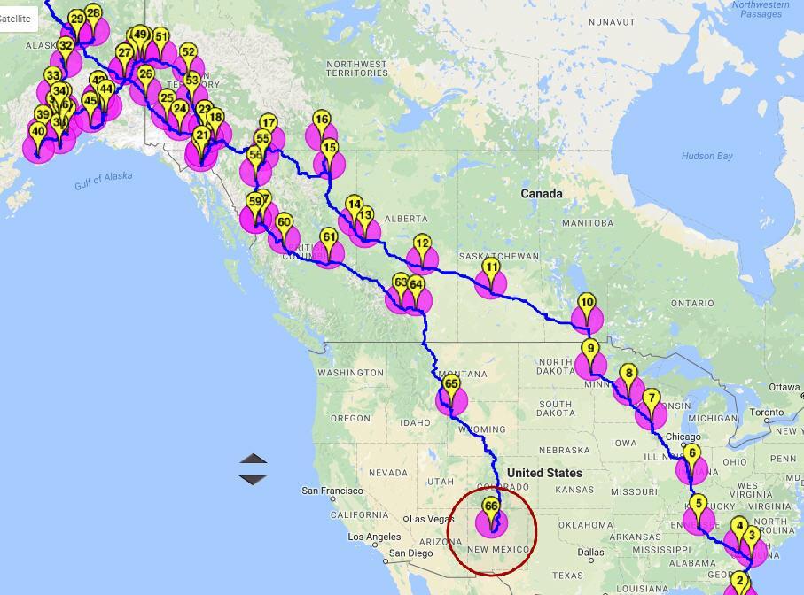 Ramblin Reck s Alaskan Journey 2017 Departing Augusta,