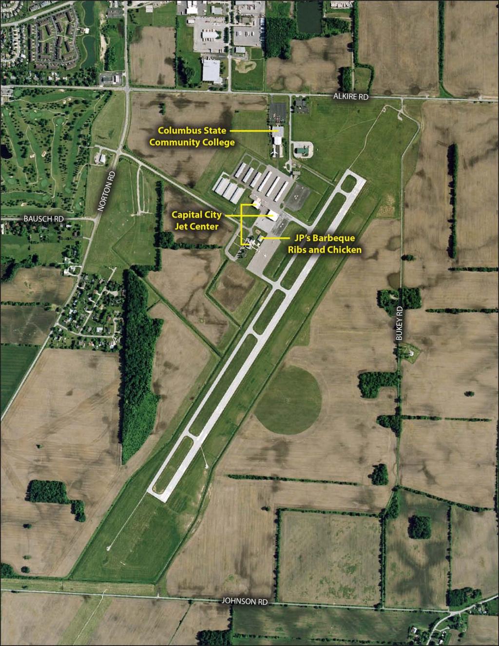Figure 4-4 Major On-Airport Tenants Bolton Field Airport, 2011 Source: CDM Smith and Columbus Regional Airport Authority Employment, Payroll, and Output Impacts for CRAA Airports Employment, payroll,
