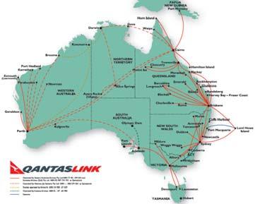 Qantas Domestic Network Revenue growth through improved yields Capacity aligned to market demand Growth in East West and intra WA Market leading OTP 2 in 2011 Continued fleet renewal 8 new B738