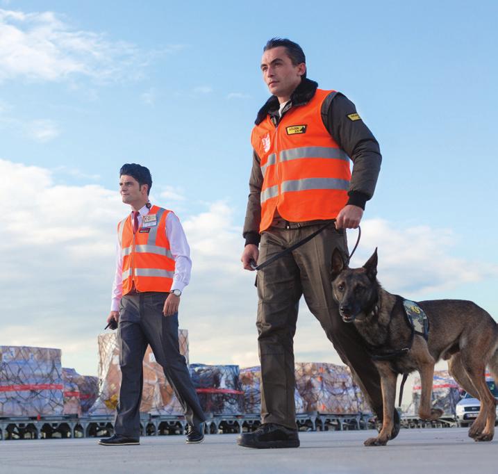 OUR DIFFERENCES K9 Explosive Detection Services Gözen is the first K9 Security provider within the Aviation Industry in Turkey, since