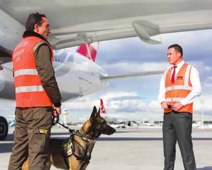 Gözen complies with TSA & EU K9 Aviation Security Screening Standards.