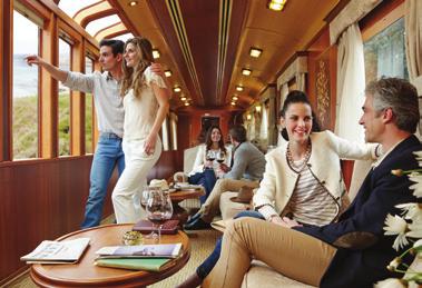 Transportation for off train excursions by luxury coach Touring with multilingual guide VALID FOR TRAVEL: 2, 16, 30 Jun, 18, 28 Jul, 25 Aug, 8, 22 Sep, 6, 20 Oct 18 Qantas Frequent Flyers can earn 1