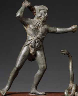 gallery 4 Heracles Killing the Lernaean Hydra, 5th century BC, Greece Bronze FIND Heracles and DRAW his enemy The same