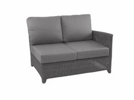 Sectional s Sectional s Phal Sectional EN510124A Required space for a 6 pc sectional set (approximately): 8 by 8 Suitable outdoor space: medium or big size outdoor space or sunroom All-weather 5mm