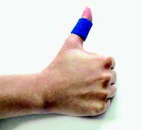 For providing support and relief for joint injuries, finger injuries and torn