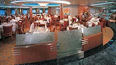 Page 3 April 12, 2005 DINING There are four open-seating main restaurants plus the Pool Grill -a surprising number for a ship of her size!