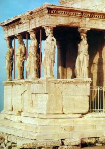 Hellenistic Erechtheion South view,