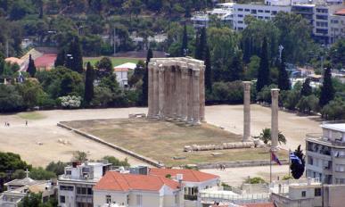 Temple of Zeus (the Olympeion) Greece, Athens, 41,1