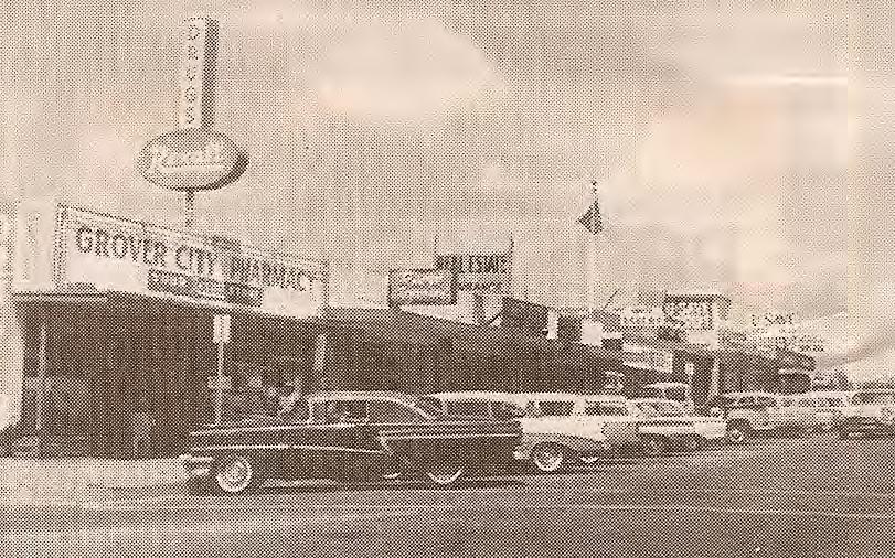 On June 21, 1960, diagonal parking on Grand Avenue was eliminated.