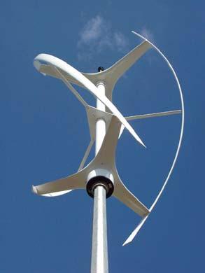 Zbog sustava zakretanja dobiva se skoro maksimalni mogući moment što pridonosi povećanju korisnosti ovakve vjetroturbine, a to znači da dobivamo više energije.