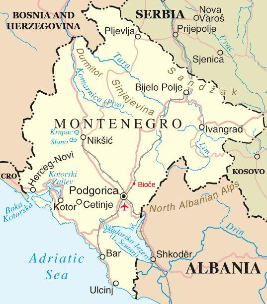 39 South Eastern Europe The next few pages will included the countries of Montenegro, Serbia, Macedonia, Albania, Greece and Bulgaria.