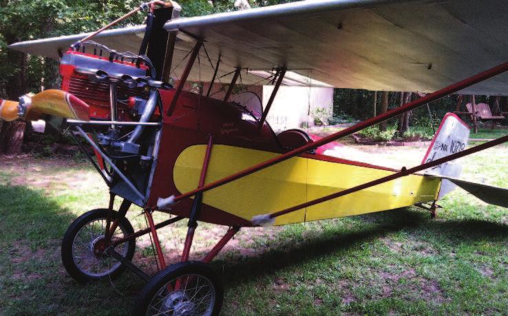 The Pietenpol Sky Scout Airplane was donated to the MTFCA Museum by Fred and Lavina CHAPTER HAPPENINGS January 2013 Houston and is the center piece of the Museum.