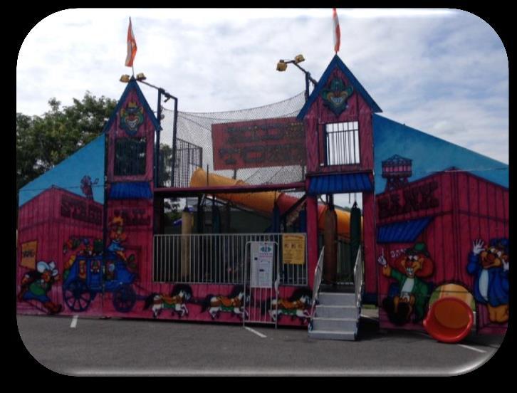 HUNT / KIDSTOWN Your Little One will want to make many trips to the fun house through the