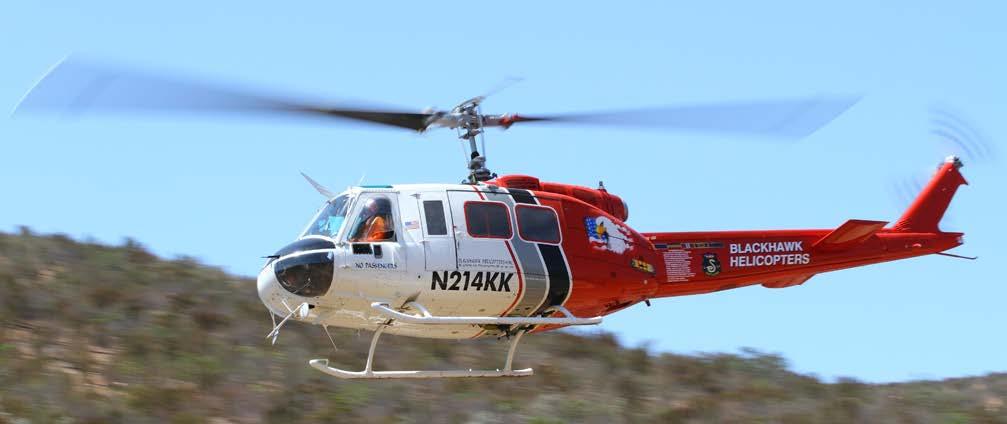 tailboom upgrades, satellite tracking systems, and mission critical equipment, such as our AS350/EC130 crash-resistant fuel tank and L-3 Lynx ADS-B In/ Out solution.