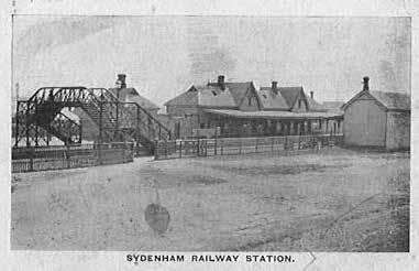 Sydenham Station c.1910 Marrickville Station c.1895 Campsie Station c.