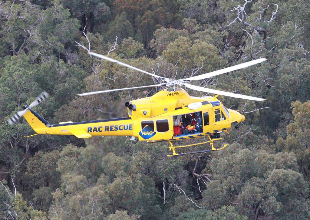 Cover Image - S92 aircraft above Willie Creek, north of Broome This Page - RAC Rescue aircraft over forest near Perth Our Vision of Reconciliation Our Business Our